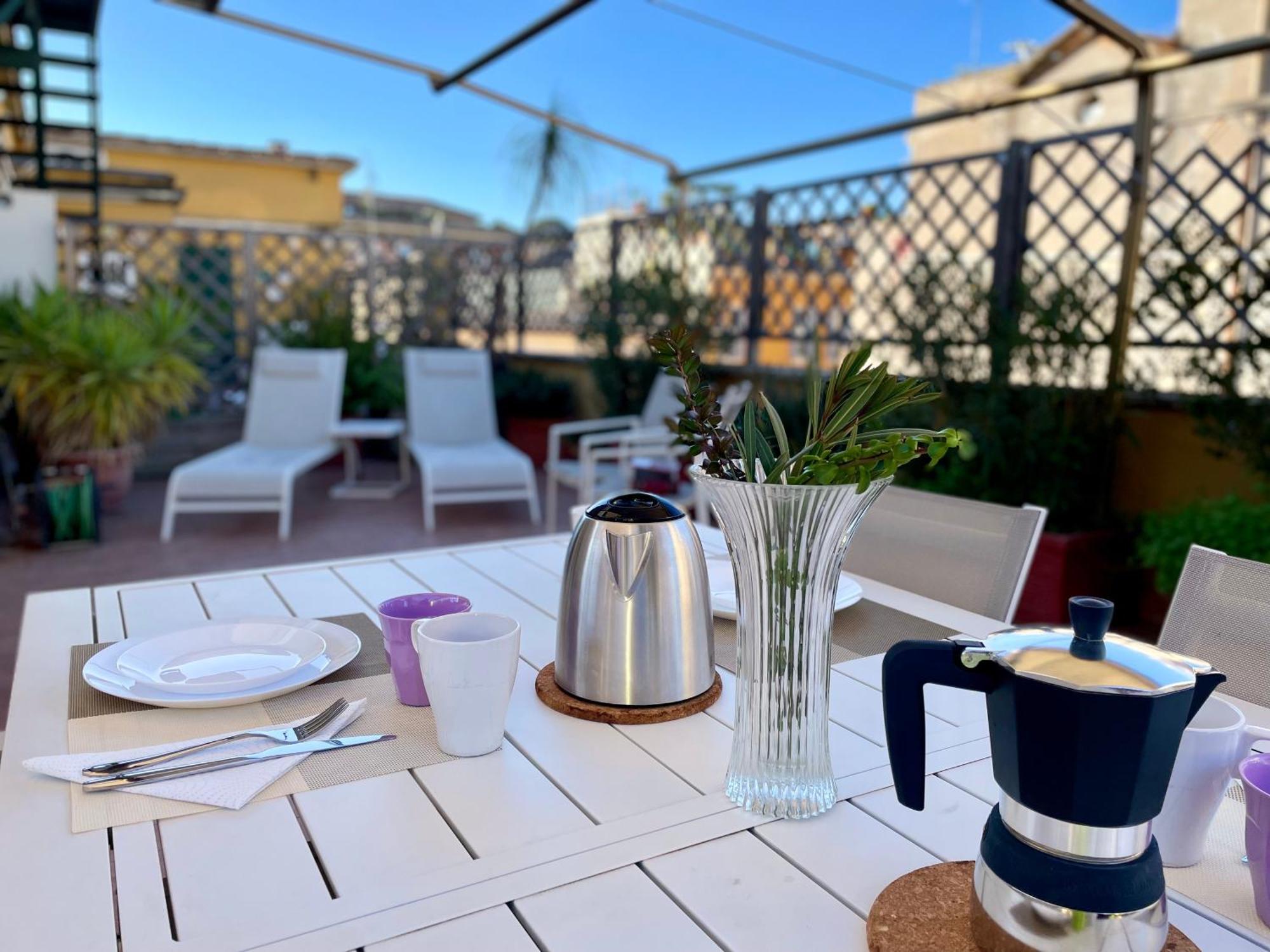 Elegant, With Private Terrace Next To The Vatican Roma Ngoại thất bức ảnh